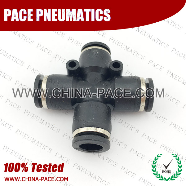 PG,Pneumatic Fittings with npt and bspt thread, Air Fittings, one touch tube fittings, Pneumatic Fitting, Nickel Plated Brass Push in Fittings
